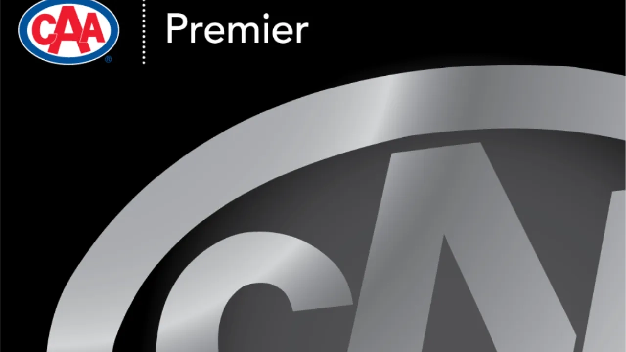 CAA blank Premier membership card