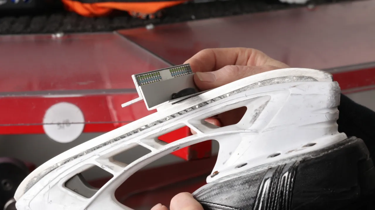 Skate sharpening
