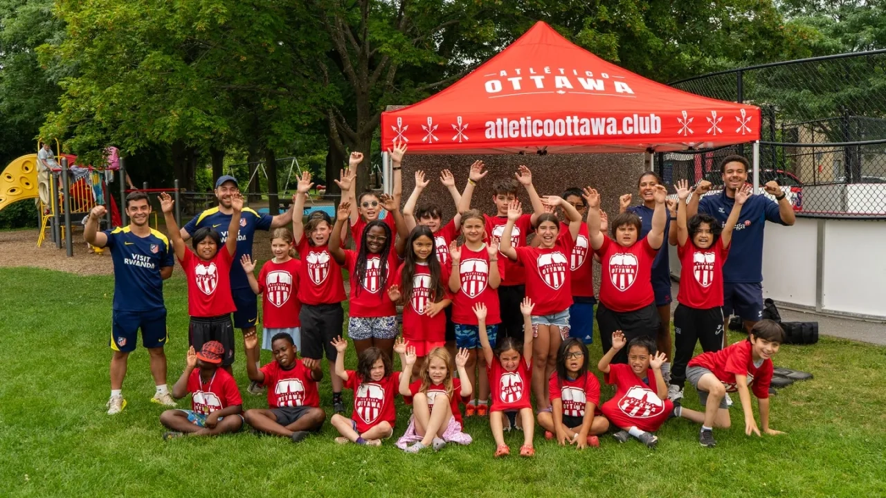 Atléti Equal Access camp during the summer