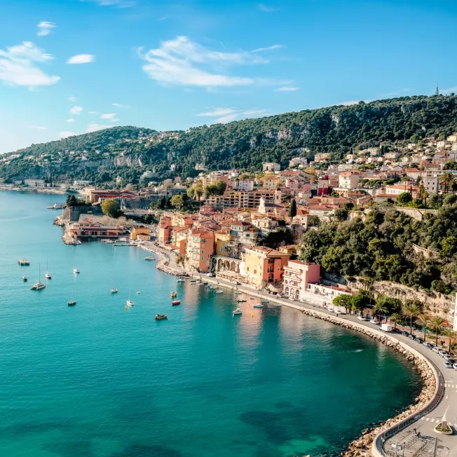  Villefranche sur Mer between Nice and Monaco on the French Riviera, Cote d Azur, France