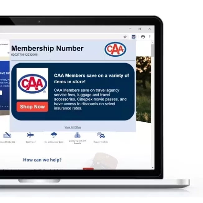 See offers available with the CAA Rewards Assistant