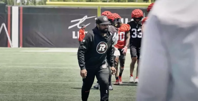 Ottawa REDBLACKS Running Back Coach Nate Taylor