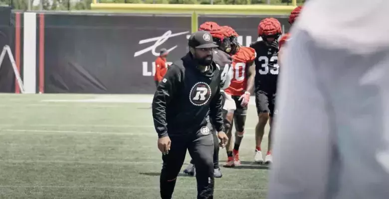 Ottawa REDBLACKS Running Back Coach Nate Taylor