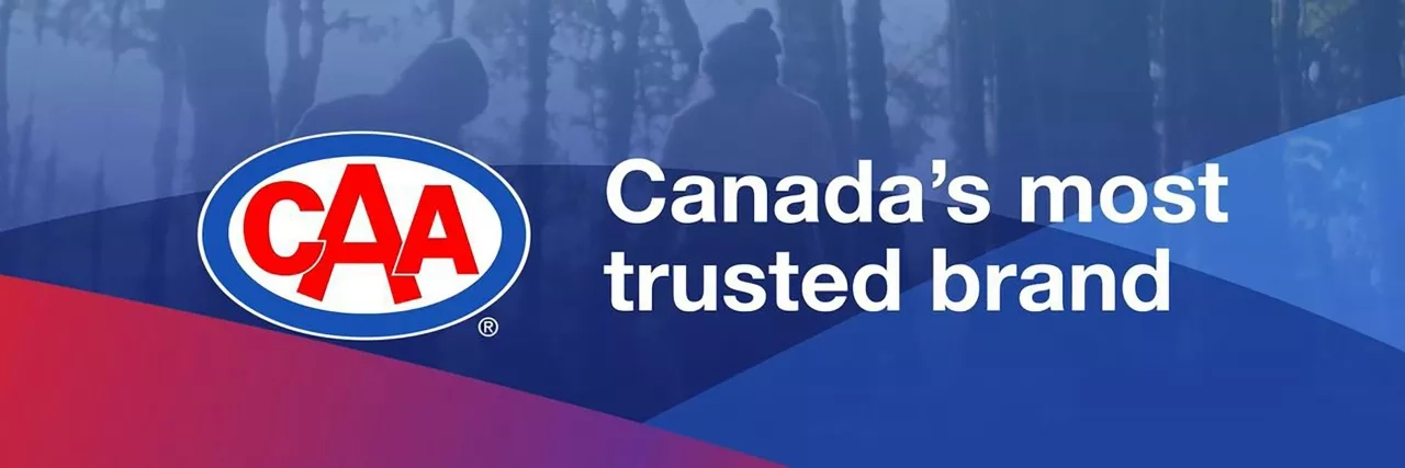 image of message CAA Canadas most Trusted Brand