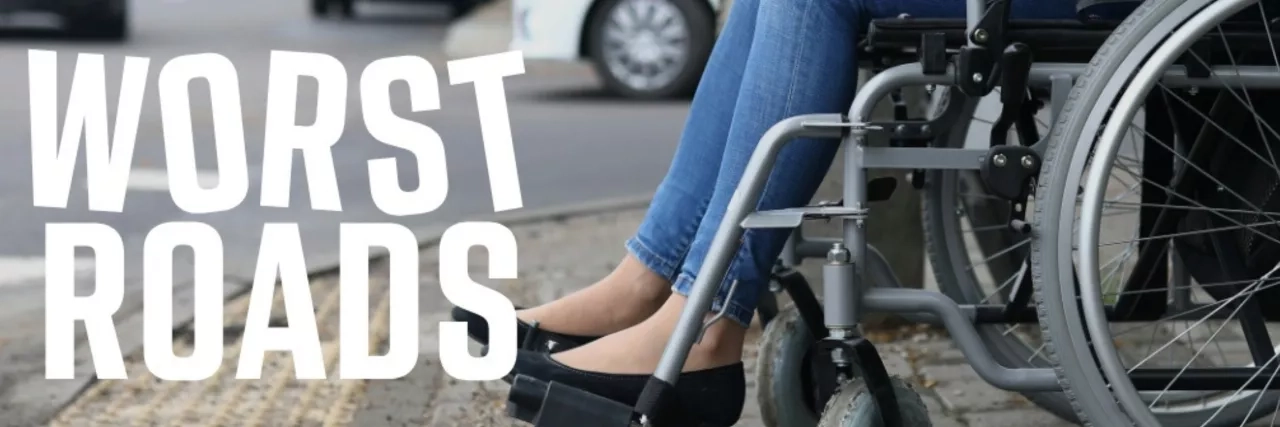 worst roads with wheelchair