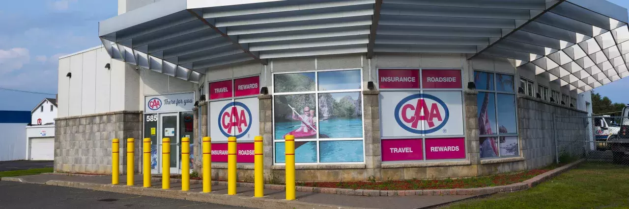 Outside of CAA Thunder Bay