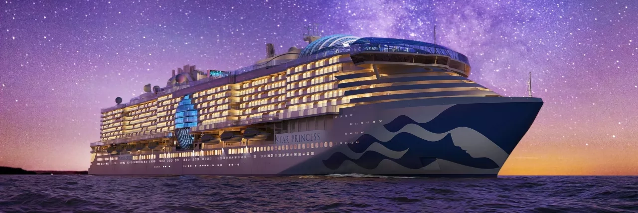 Star Princess Ship Exterior 