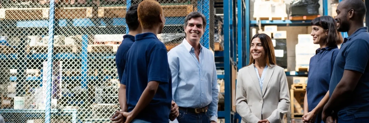 Warehouse workers