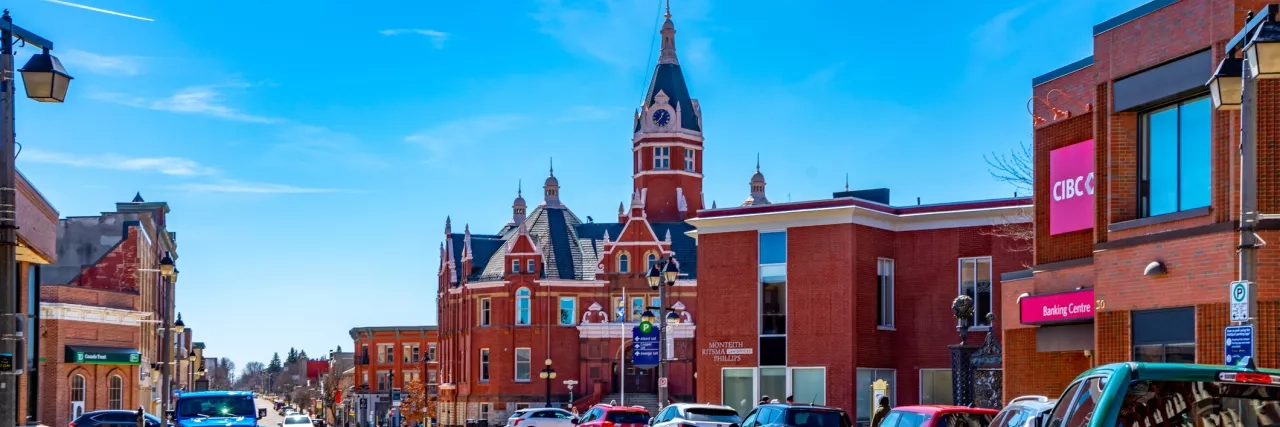 Main Street in Stratford, Ontario