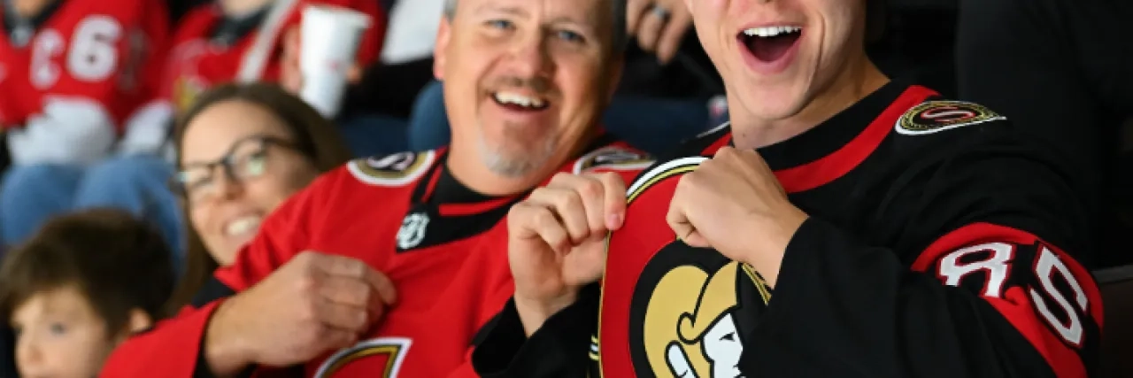 Sens FansCheering