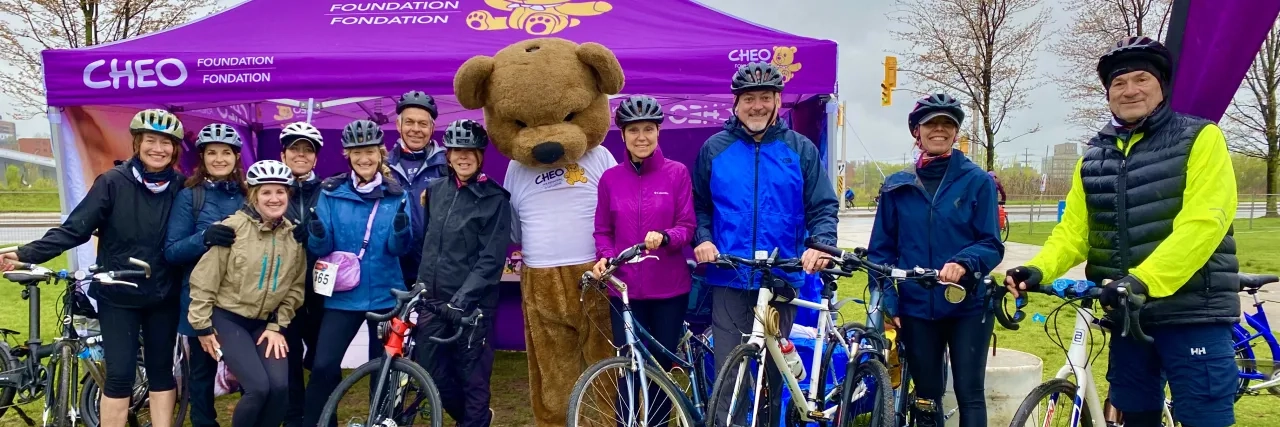 group of people at CN Cycle