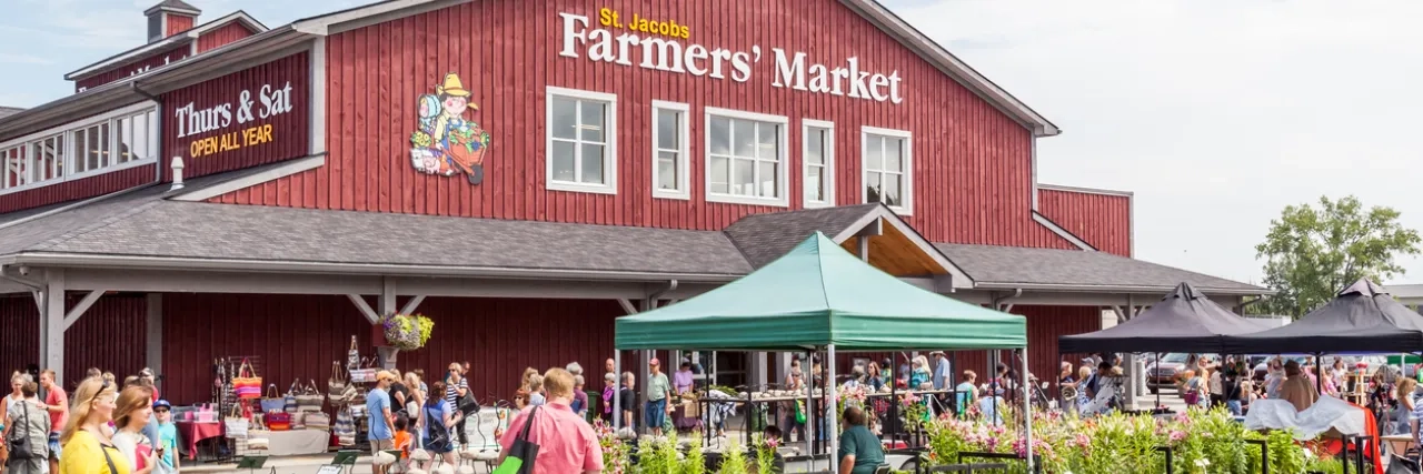 St. Jacobs farmer's market