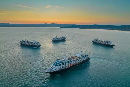 Azamara Cruise Ships at Sea