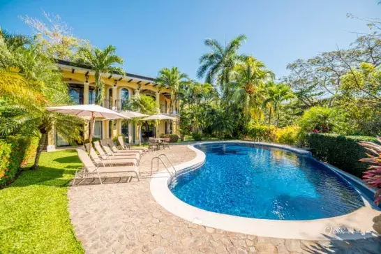 Private pool in a Villas of Distinction home in Costa Rica