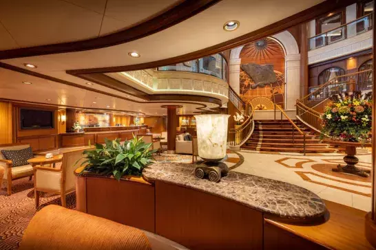 Cunard Line Ship Lobby