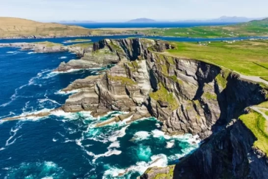 Kerry Cliffs in Ireland, Ring of Kerry