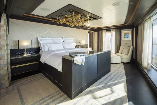 Regent Seven Seas Cruise Regent Suite (Bedroom)