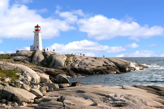 Peggy's Cove Lighthouse, Nova Scotia, Canada