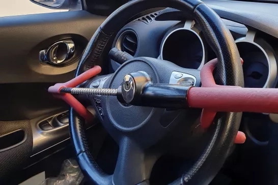 Anti-Theft Steering Wheel Lock