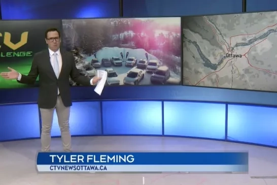 CTV news anchor Tyler Fleming