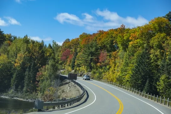 Fall drive in Ontario