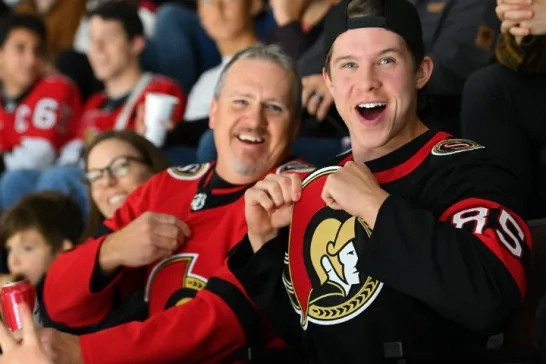 Sens FansCheering