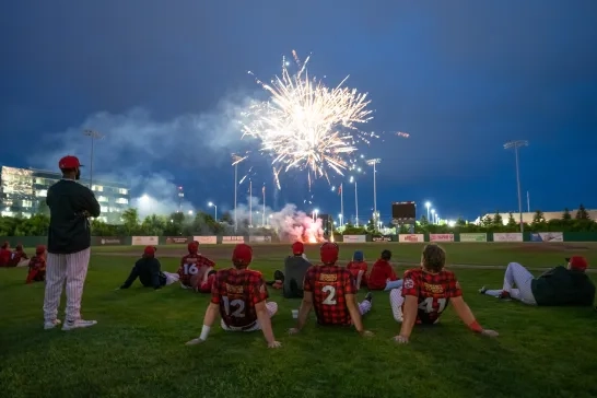 Ottawa Titans fireworks night