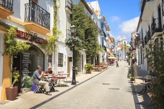 Side street in Marbella Old Town