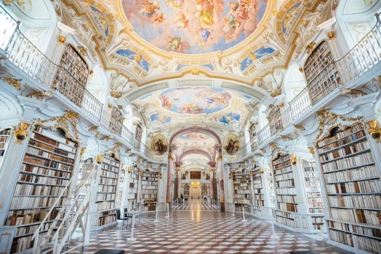 Library Admont Abbey