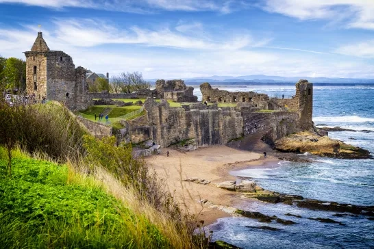 St Andrews Castle and Cathedral, Scotland