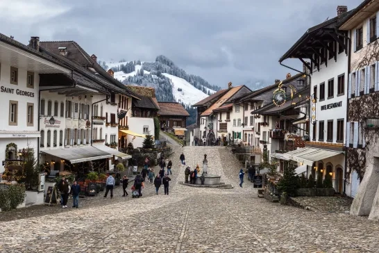 Gruyères village Switzerland