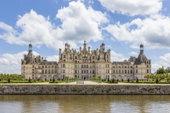 Chambord Castle in Loire Valley
