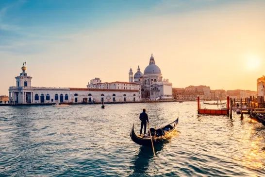 Venice during sunset