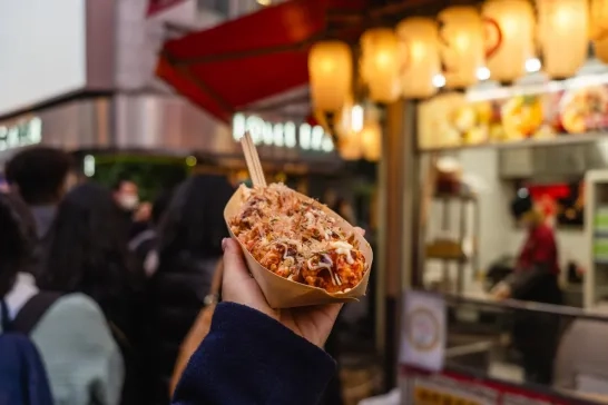 Takoyaki in Osaka