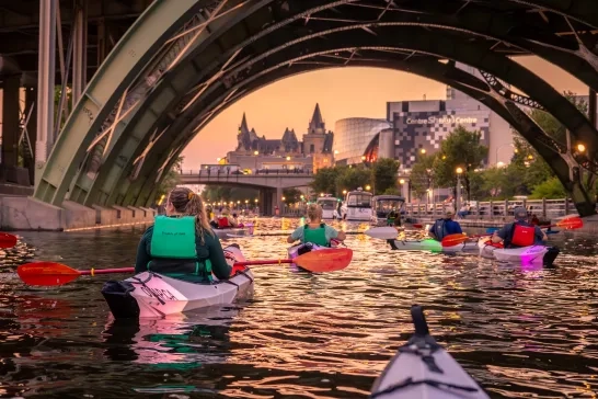 Light at Night Kayaking 
