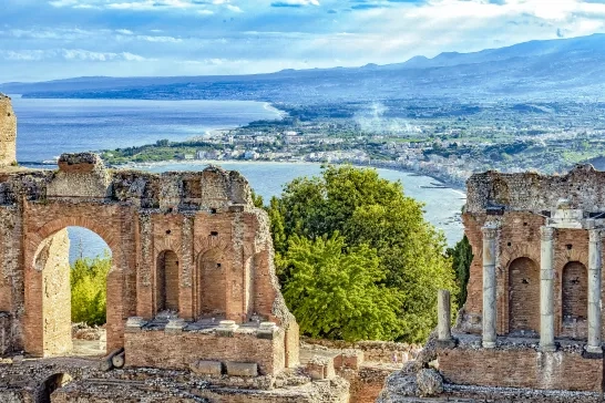 Ruins in Gardini Naxos