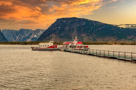 Boat tour at Gros Morne National Park