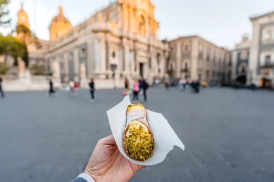 Cannoli in Sicily