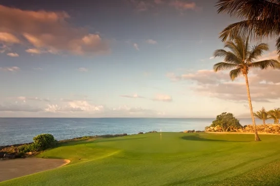 Golf course in La Romana