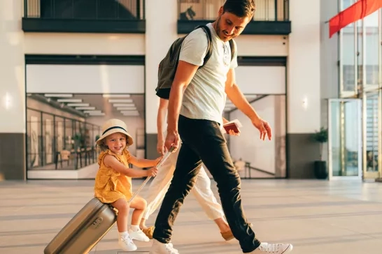 couple in airport