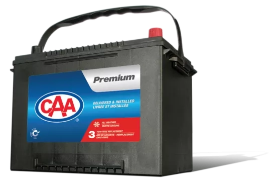 Image of a CAA Premium Battery