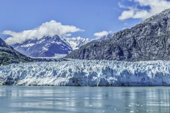 Glacier in Glacier Bay, Alaska