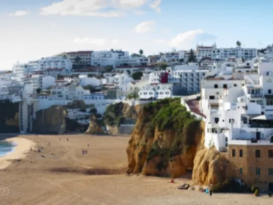 View of Albufeira, Algarve, Portugal