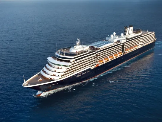 Holland America Line's Zuiderdam sailing
