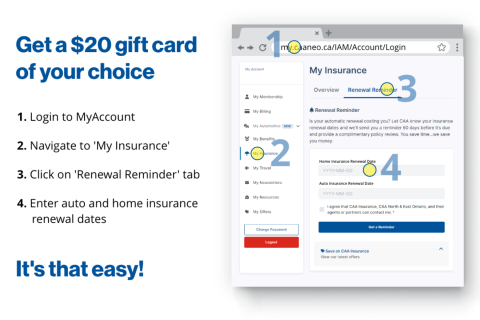 MyAccount Infographic
