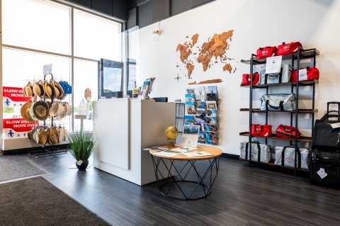 Inside CAA Sudbury store