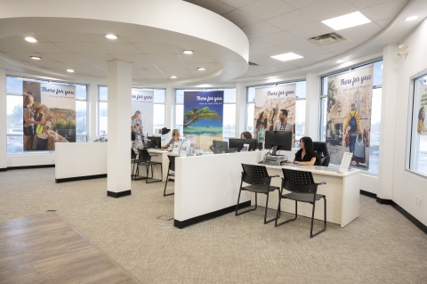 Inside the CAA Thunder Bay store