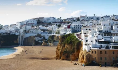 View of Albufeira, Algarve, Portugal