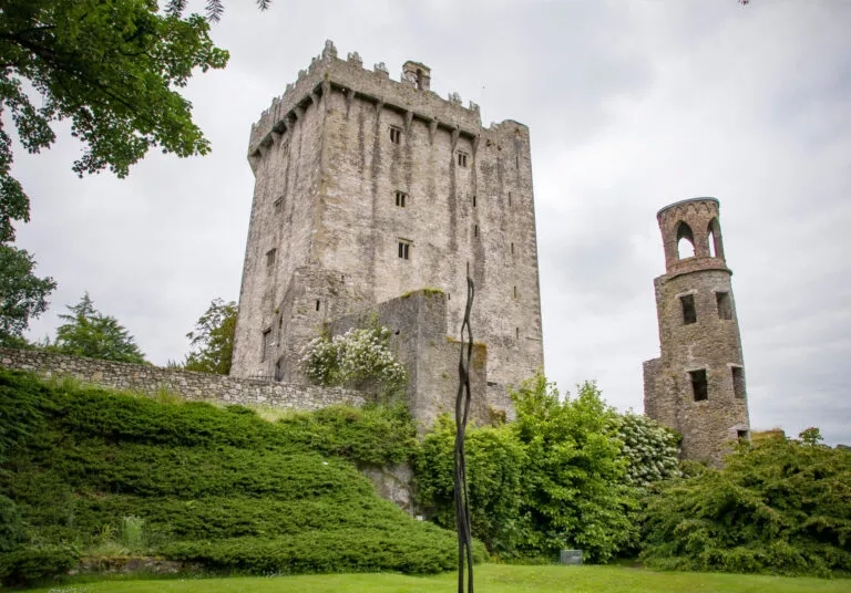 BLARNEY, IRELAND. JUNE 13, 2022. Destroyed Blarney Castle at county Cork.