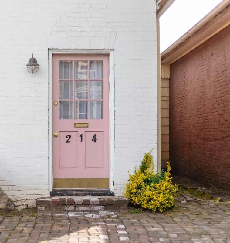 pink door